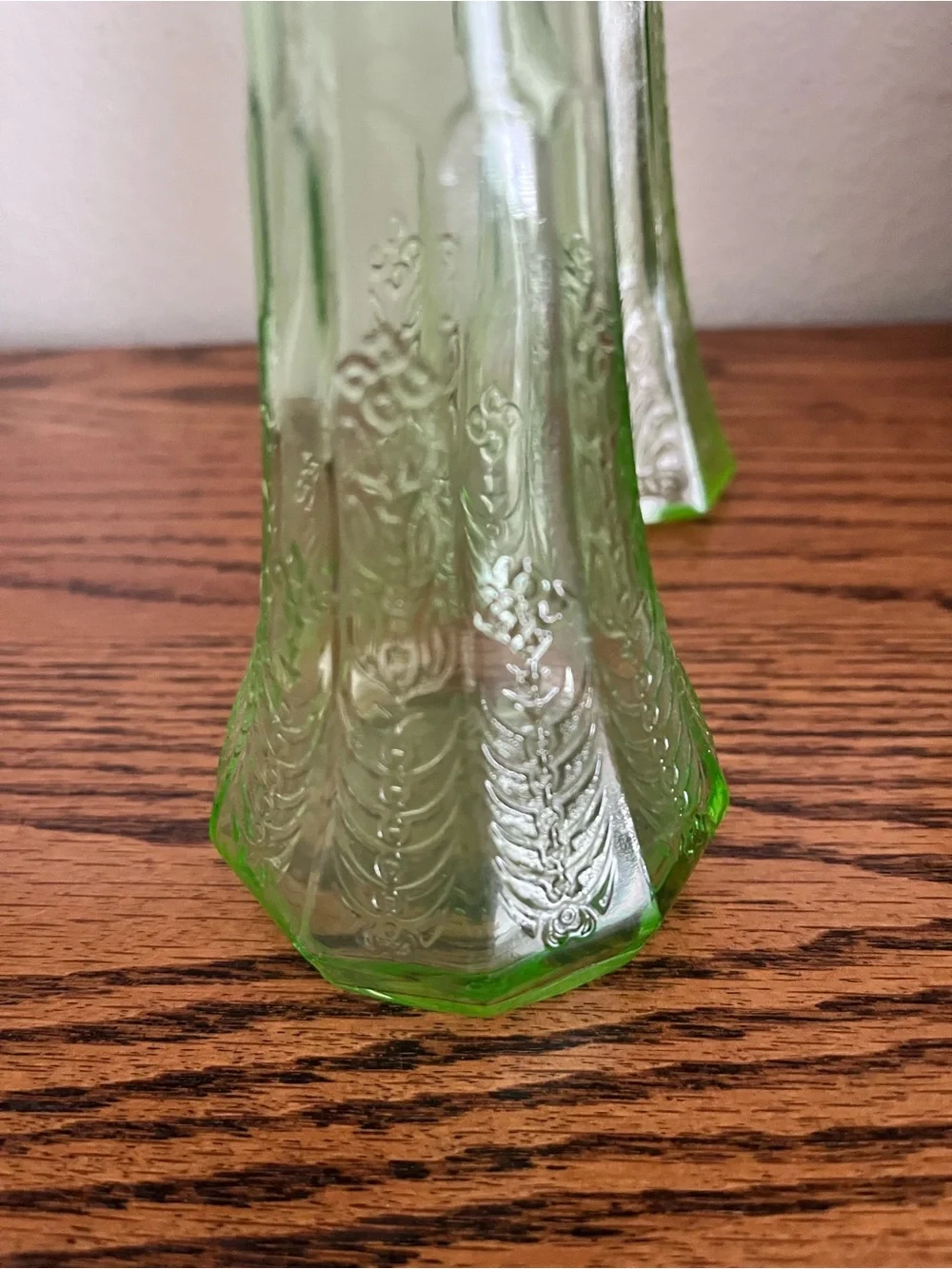 Green Depression Glass